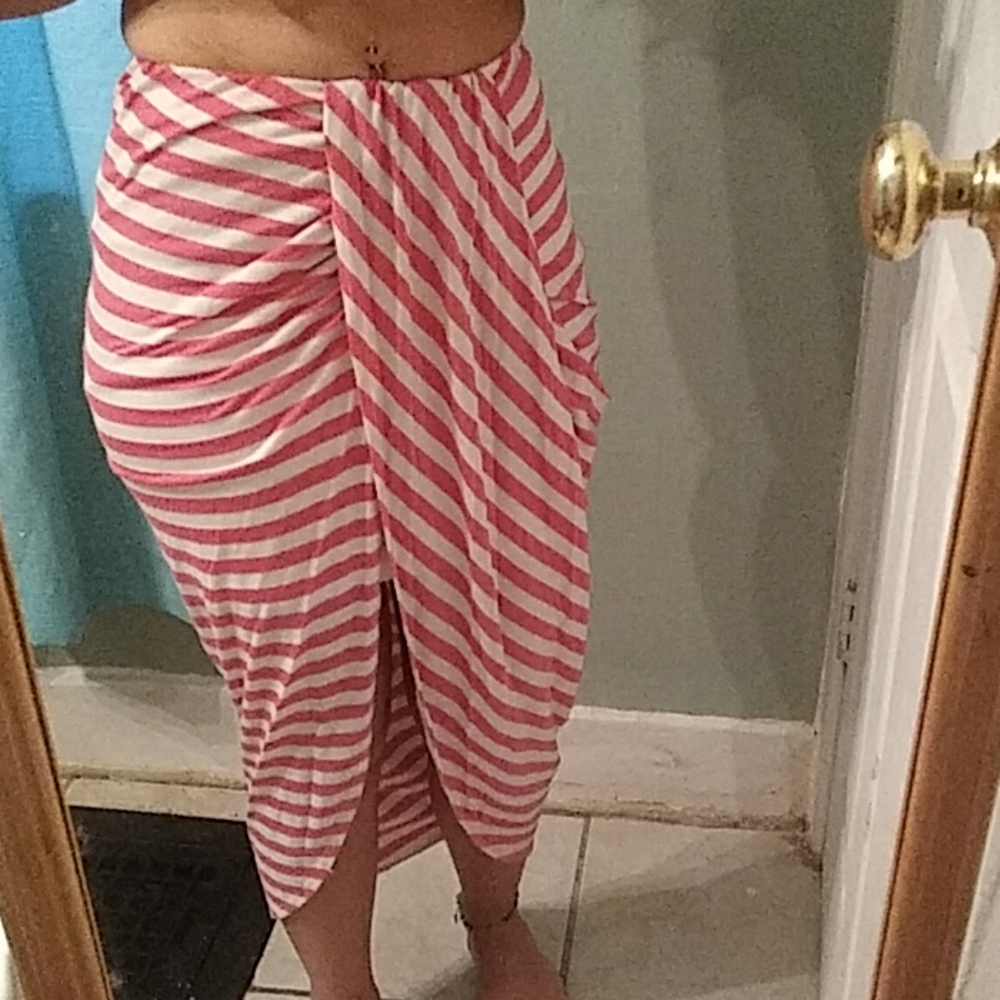 Striped skirt